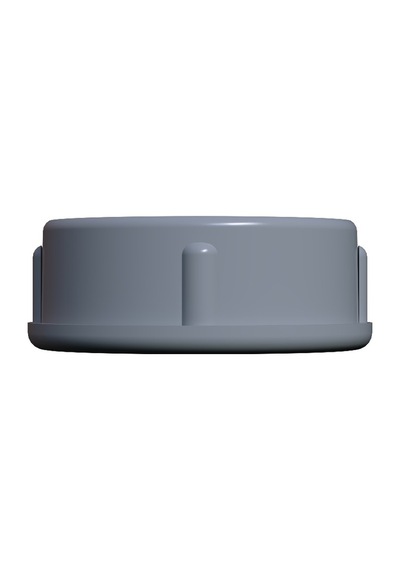 Cateksss 76 Mm Düz İç Profil Tapası 1.2 Mm Ral7035 - 55 Li Paket Gri