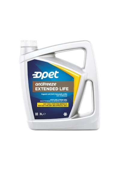 Opet Extended Kırmızı Konsantre Antifriz 3 Litre 70C-