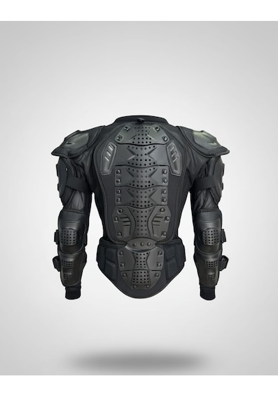 Motokit Crayzbull Turtle Body Armor Tam Vücut Korumalı Motosiklet Body Armour + Eldiven Ve Buff Hediyeli