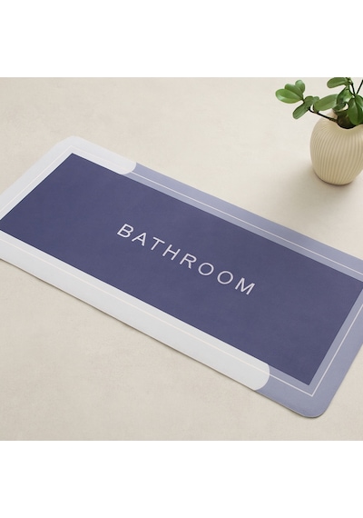 Dikdörtgen Su Emici Banyo Paspası 116 X 37.5 Cm Elastik Diğer
