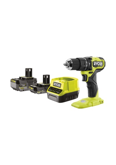 Ryobi RPD18C1-242S Akülü Kömürsüz Darbeli Matkap 1x4.0AH + 1x2.0AH + Şarj Cihazı - 5133006524