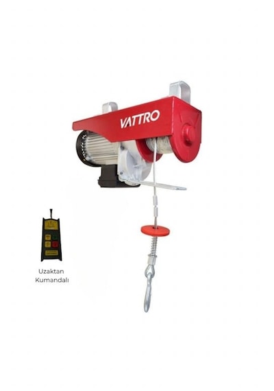 Vattro 400-800 Elektrikli Vinç Uzaktan Kumandalı
