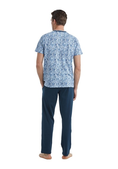 Blackspade Erkek Pijama Takımı 40497 - Lacivert
