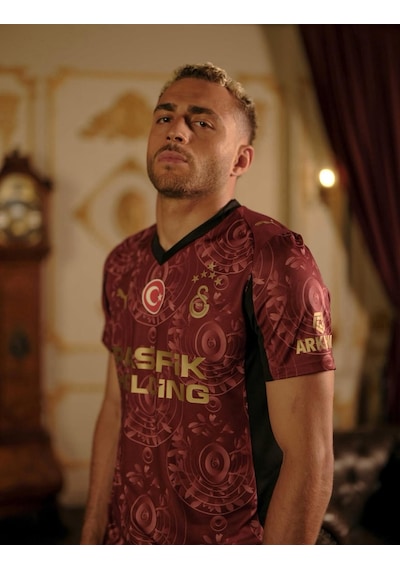 Gsstore Galatasaray S.k. Bordo Forma 25/26 Alternatif Forma Erkek Forma Bordo