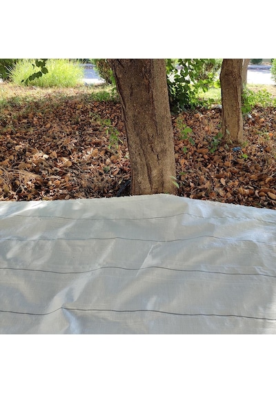 5x4 Metre Zeytin Sergeni Zeytin Toplama Örtüsü Fındık Fıstık Dut Toplama Filesi Beyaz Hasat Taban Örtüsü