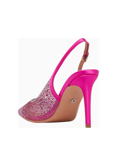 Kurt Geiger Carvela 100 Positano Askılı Topuklu Ayakkabılar, Şık Vinil, Sivri Burun Stiletto Pembe Kurt Geiger Carvela 100 Positano Askılı Topuklu Ayakkabılar, Şık Vinil, Sivri Burun Stiletto Pembe