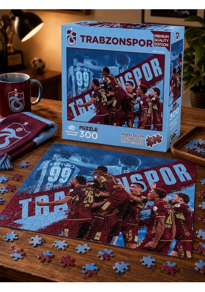 Mythos 300 Parça Puzzle Trabzonspor 2025/2026 Sezonu 48 X 34 Cm Resmi Lisanslı