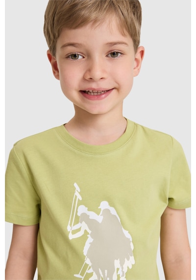 U.s. Polo Assn. Erkek Çocuk Çağla Tişört 50325605-vr016 Cagla