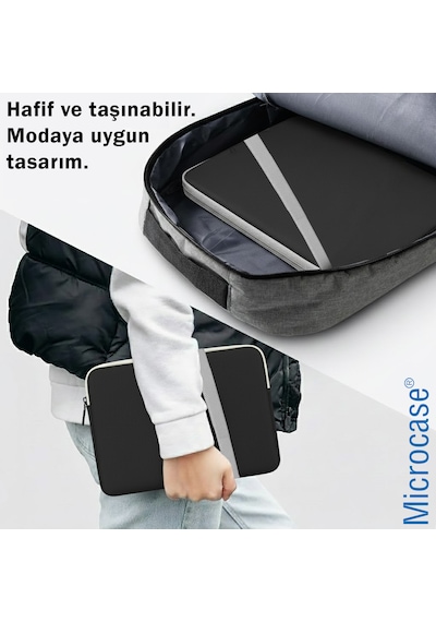 Microcase Çok Amaçlı Notebook Ve Tabletler İçin Sleeve Tipi 10-11 İnch Çanta Al5538 Laptop Çantası
