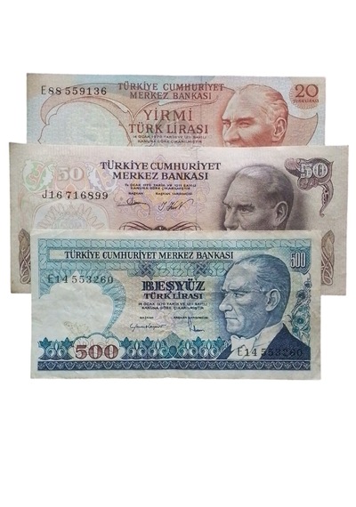 6.7. Emisyon Kağıt Koleksiyon Para. Eski Para. Antika Para 1