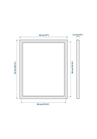 Ikea Fıskbo Fotoğraf Çerçevesi 40 X 50 Cm Siyah