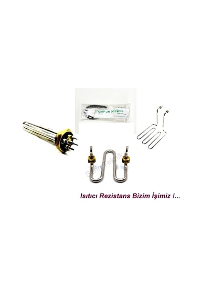 İnce Diş 6,5mm Zikzak 1500w Semaver Rezistansı