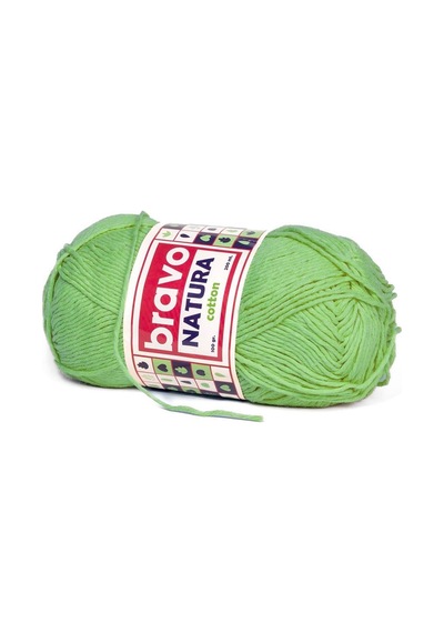 Natura Cotton Haki 806 Pamuk İplik 100gr 200mt