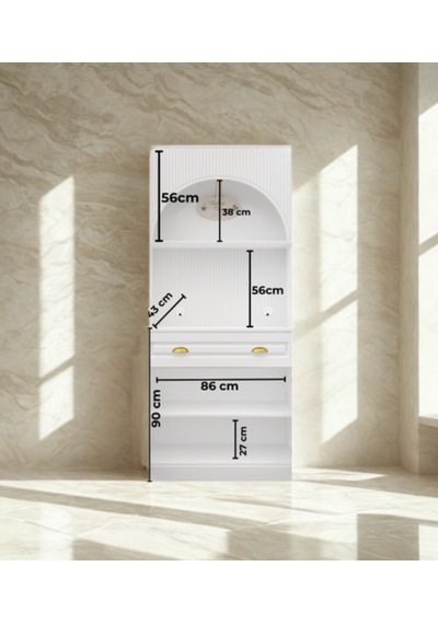 Lureo Nera Arch Gold Mini Kahve Köşesi Led Aydınlatmalı, Komple Mdf Premium Kahve Ünitesi Beyaz Lureo Nera Arch Gold Mini Kahve Köşesi Led Aydınlatmalı, Komple Mdf Premium Kahve Ünitesi Beyaz