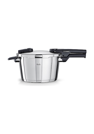 Fissler Vitaquick Glossy 4,5 Litre Düdüklü Tencere + Kırmızı Cenit Tava Set Çok Renkli