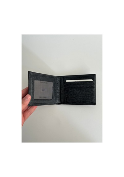 Shop Hakiki Deri Erkek Cüzdan, 2'si 1 Arada Çıkarılabilir Kartlıklı Floter Syh - 931991637 Floter Syh