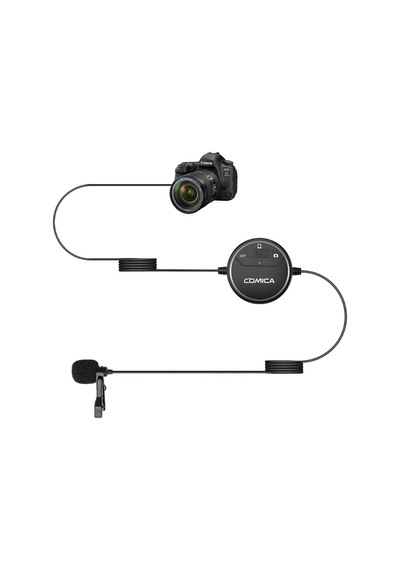 Comica Cvm-v03 Sıg-lav Telefon Ve Dslr Kamera Yaka Mikrofonu