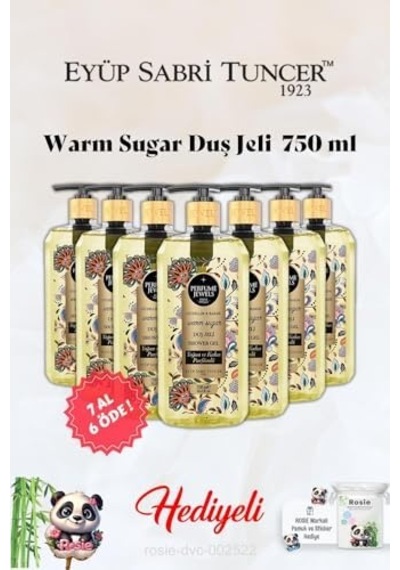 Duş Jeli Warm Sugar 7 Al 6 Öde Ve Rosie  Açık Bej
