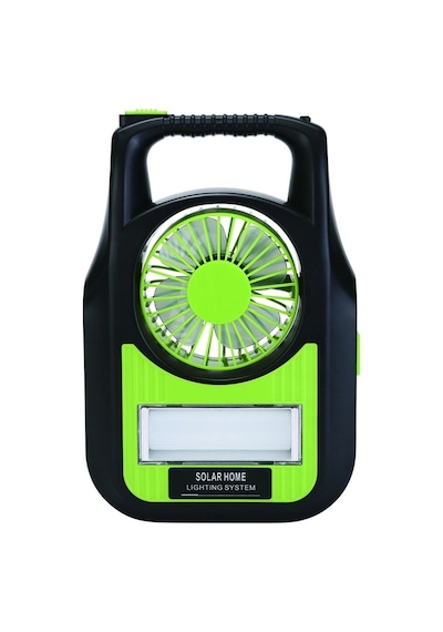 Gold Silver Gs-909 Bluetooth Radyo Usb Güneş Paneli Dahil Solar Enerjili 3 Ampullü Şarjlı Spot Fener