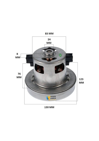 Aeg Uyumlu Aes 340 Süpürge Motoru 1900w Ht36 Adet-set