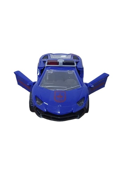 Çek Bırak Metal Araba Lamborgini - Ilk004 - Jandarma