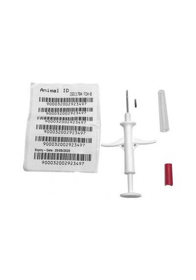 Iso11784 Fdx-b Hayvanlar İçin Mikro Çip 10 Adet