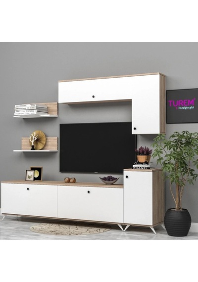 Ela Tv Ünitesi Mdf Antrasit Ela Tv Ünitesi Mdf Antrasit