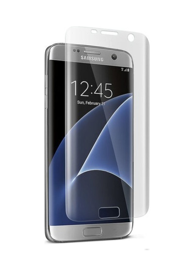 Samsung Galaxy Uyumlu S7 Edge Süper Pet Nano Kırılmaz Ekran Koruyucu