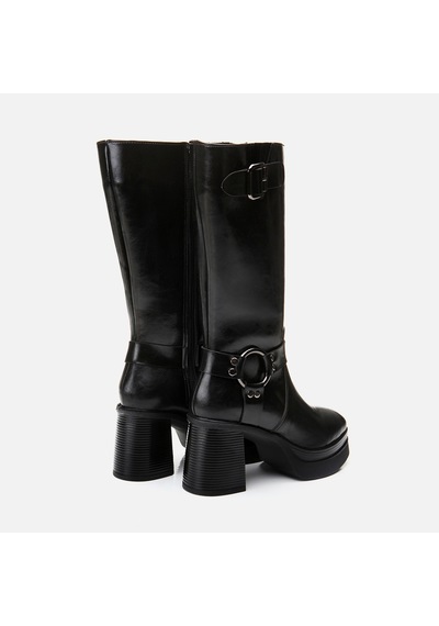 Hotiç Siyah Kadın Çizme 01cıh298930a100 Siyah-black Siyah