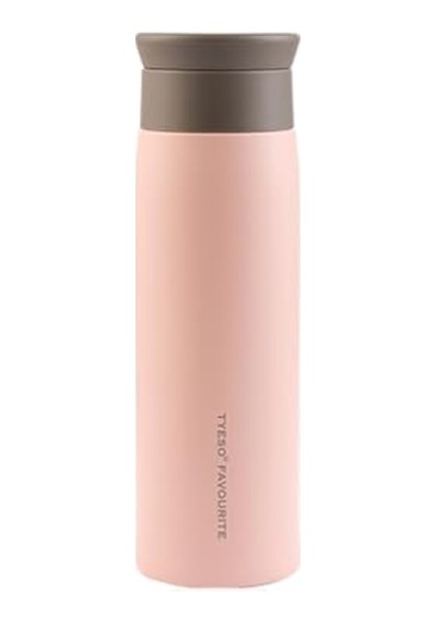 Grace Vakumlu Sızdırmaz Çay Demleme Ve İçecek Termosu 500ml Pembe Diğer