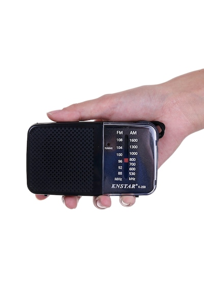 Ultratekno K-258 Pilli Cep Radyosu - Fm Radyo, Deprem Radyosu Taşınabilir Küçük Radyo