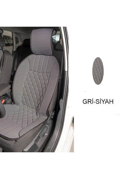 Tüm Araçlara Uygun Elegance 2'Li Set Minder Gri