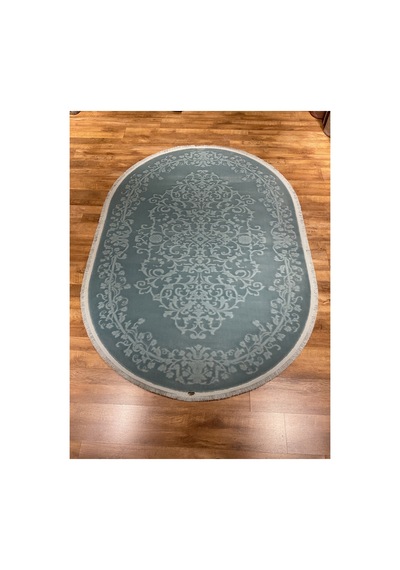 Albero 3428b 160x230 Oval Mavi Halı