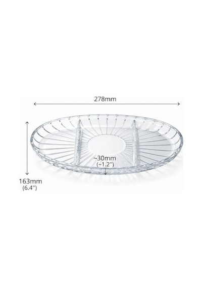 Elegant Dikdörtgen Meze &amp Servis Tabağı 1 Adet 27 16 Cm Diğer