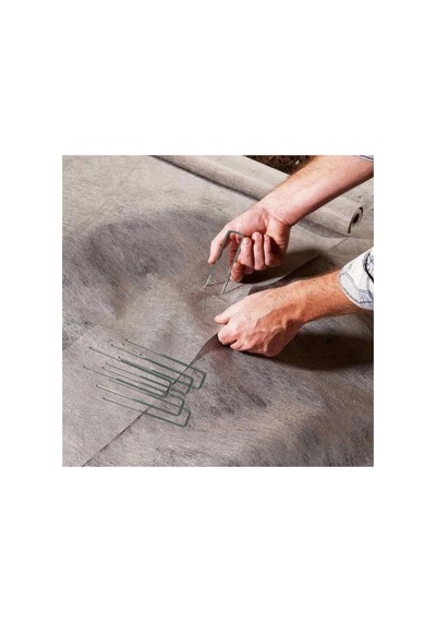 8mm U Şeklinde 10 Adet Çadır Kazığı 20 Cm Kamp Bahçe Çivisi 8 Mm X 20 Cm