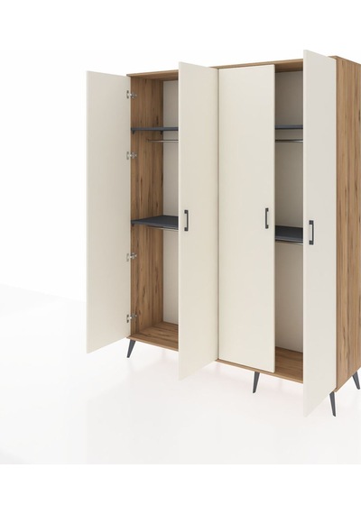 Hyperion Gardrop 4 Raflı 4 Kapaklı 4 Askılı 176x44x221 Çam-aytaşı/antrasit Aytaşı/antrasit Hyperion Gardrop 4 Raflı 4 Kapaklı 4 Askılı 176x44x221 Çam-aytaşı/antrasit Aytaşı/antrasit