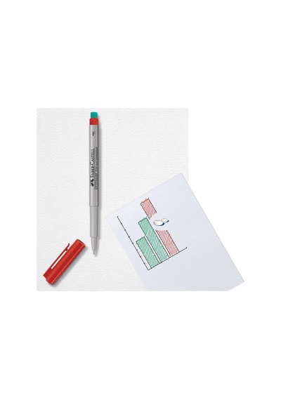 Permanent Marker M Uçlu Siyah Kalem, Asetat Silgili, Cd Cam Tepegöz Ve Düz Yüzeyler İçin 3 Siyah+2 Mavi+ 1 Kırmızı+ 1 Yeşil