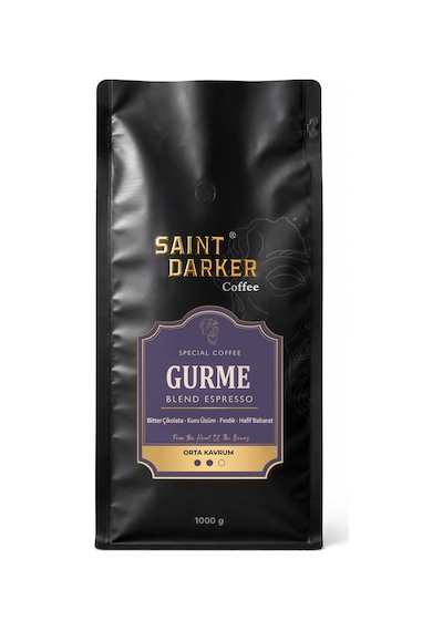 Saint Darker Gurme Espresso Çekirdek Kahve 1 KG