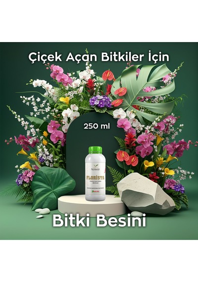 Florista 250 Ml Tüm Çiçekli Salon Bitkileri İçin Canlandırıcı 250 ML