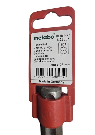 Metabo 300 Mm X 26 Mm Sds Max Oluklu Kanal Keski 623357000