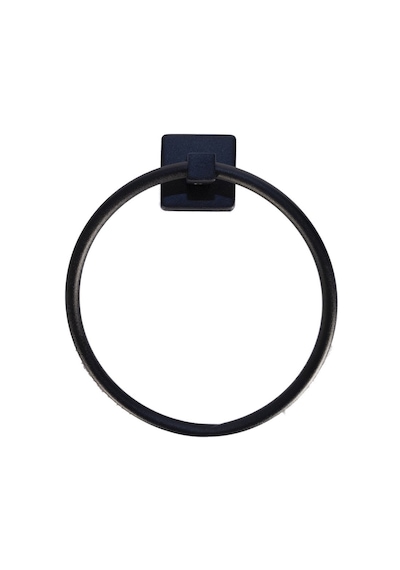 PLATİN BLACK SERİSİ YUVARLAK HAVLULUK Siyah