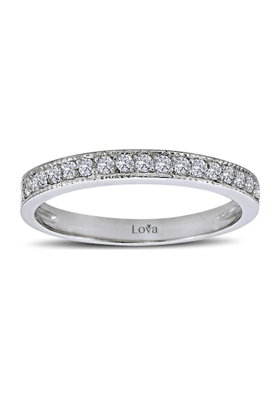 Lova 0,23 Karat Pırlanta Yarımtur Yüzük - 1030150