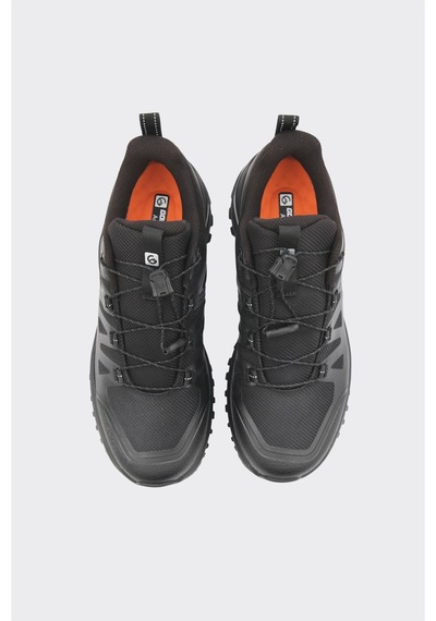 Derinet Su Geçirmez Bağcıklı Erkek Sneaker Siyah Siyah