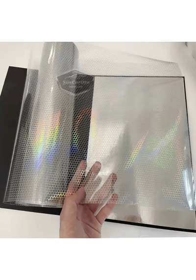 Şeffaf Hologram Petek Desen Far Stop Filmi Far Folyosu Far Çizik Çizilme Engelleyici Folyo 100 X 30 Cm 00 Şüscaroto Aksesuar