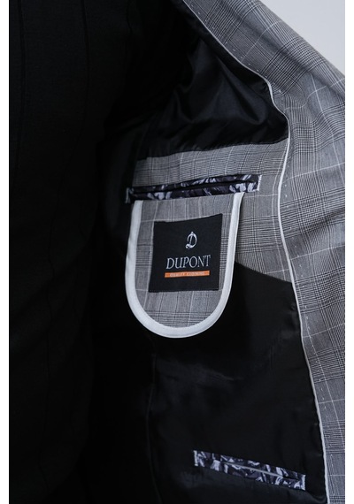 Dupont Classics Dupont Slim Fit Mono Yaka 6 Drop Çift Yırtmaç Keten Erkek Blazer Ceket - Nefes Alabilir Hafif Ceket Gri Dupont Classics Dupont Slim Fit Mono Yaka 6 Drop Çift Yırtmaç Keten Erkek Blazer Ceket - Nefes Alabilir Hafif Ceket Gri