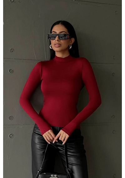 Hiccup Bıpantolon Kadın 3'lü Dar Kalıp Yarım Balıkçı Yaka Body Çok Renkli 0o