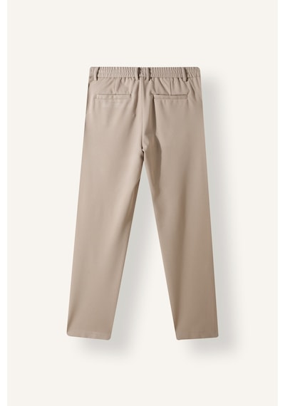 Defacto Regular Fit Fermuarlı Beli Lastikli Cepli Düz Paça Pantolon H1270ax26augr302 Gri-gr302