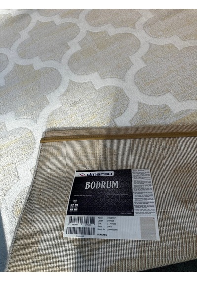 Bodrum Halı Salon, Oturma, Yatak Odası Halısı Desen Kodu Br036-062 Vizon-sarı-krem