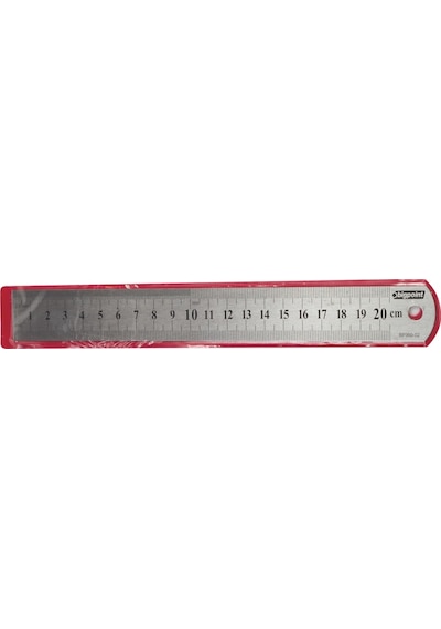 Bigpoint BP360-02 Çelik Cetvel 20 CM Metal