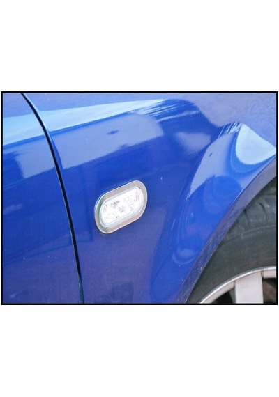 Nissan Micra Krom Sinyal Çerçeve 2 Prç 2003-2010 Paslanmaz Çelik